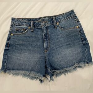 High rise Jean shorts